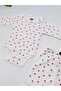 2-Piece Cherry Patterned 100% Cotton Baby Girl Bodysuit and Pants Set - 7