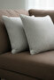 Chevron Bohemian Decorative Punch Pillow Cushion Cover |   Light Gray - 6