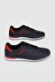 Daily Lace-Up Navy Blue Men's Sports Shoes 1032 - 3