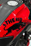 Black Color the Red Edition Sticker Set (Right Side) for Tvs Raider 125 - 2