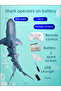 Pool & Bathtub Remote Control Shark - Interactive Water Toy for Kids’ Outdoor/Indoor Play - 5