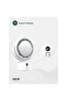 Makeup Mirror Fan with LED Light & 5-Level Speed Control - 3