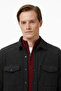 Men's Gray Classic Fit Shirt - 2
