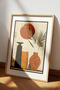 3 Piece Painting Set Abstract Painting with Wooden Frame - 4