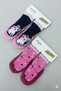 Girls Towels with Leather Soles, 2 Pairs