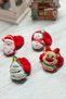 Mojo Girl's Christmas Figured Plush Rubber Buckle Green - 3