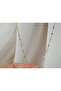 Kol120 Thin Mini Pul Detail Necklace Gold