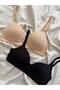 Cotton Combed Cotton Wire-Free Unpadded 2-Piece Shaping / Sculpting Bra - 3