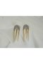 Bkp056 Zircon Spike Earrings Large - 2