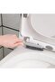 Toilet Brush and Plunger Set with Ventilated Holder (Grey, 1 Set) - 2