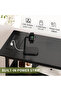 RGB Nightstand w/ Charging, 3-Tier Storage & Adjustable Drawer, Outlets for Bedroom/Living Room - 6