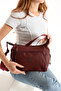 Lisbon/Soft Leather Ultra Volume Crossbody Women's Bag - 3