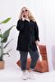 Plus Size Corded Fabric Velvet Fabric Cardigan with Pockets - 3