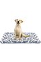 Dog Crate Pad Reversible Warm & Cool Grey Stone Pattern - Machine Washable (Small-XXL)