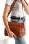 Lisbon/Soft Leather Ultra Volume Crossbody Women's Bag - 2