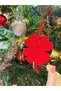 New Year's Pine Tree Ornament Set of 5 Felt Ornaments and 6 Wooden Pine Tree Ornaments Made of Felt and Wood. - 8