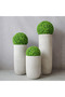 OneDcor Artificial Topiary Ball - Versatile Indoor/Outdoor Fake Boxwood Decorative Sphere - 4