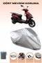 Grey Arora Zr.4 Compatible Scooter Tarpaulin Electric Motorcycle Tarpaulin, Dust and Water Protection
