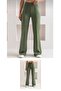 Modal Fabric Grass Palazzo Pants - 4