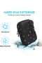 Hard Shell Camera Case for Canon PowerShot G7 X Mark II/III - Black+Gray - 5