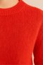 Women's Vita-253 Saknur Soft Textured Knit Sweater Red - 3