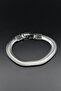Stainless Steel Crushed Snake Skin Pattern Bracelet 10 mm 902470