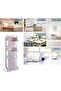 Plastic Clothes Storage Basket, 2-Tier/3-Tier Mobile Laundry Basket with Wheels - 7