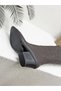 26K2937 Embroidered Detail 6cm Heel Western Boots for Women - 6