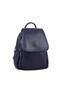 Women's Clamshell Backpack Navy Blue Lopez