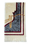 Luxury Non-Slip Velvet Prayer Rug with Kaaba Detail - 5