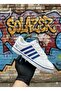 Men's White Blue Orthopedic Non-Slip Sole Casual Sneaker 058 - 3