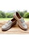 Soft Non-Slip Sole Elastic Stone Detail Daily Ballet Shoes