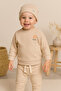 طقم مكون من قطعتين من Baby Boy & Child Smile Beanie مع هدية