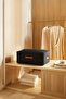 Medium Size Black Jute Fabric Under-Bed Sweater Blanket Storage Box 52X28X21