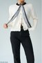 Women's Crew Neck Scarf Buttoned Knitwear Cardigan - 4