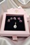 Engraved Antique Rose Pattern Artistic Necklace – Vintage Design Gold Plated Special Gift Jewelry - 3