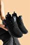 Women's Black Black Sneakers - 4