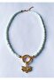 Lotus Flower Beaded Necklace - 2