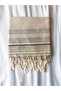 90 x 170 Linen Woven Striped Pestemal - 3