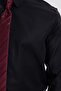 Slim Fit Black Non-Iron 100% Cotton Eco-Friendly Ecotex Certified Shirt - 3