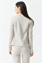 Women's Gloves Detailed Zippered Thin Sweat Coat - 5