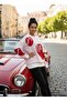 Tri̇ko Stylish Sweater with Heart and Lace Details - 2