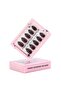30 Pcs Press on Nails includes Glue, Nail File, Cuticle Pusher