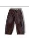 Baggy Wide Leg Jeans for Women Vintage Low Waist Bell Bottom Pants with Pockets - 3