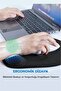 Damla, Bullet Soldier Pattern, New Year's Theme, Patterned Comfortable Mousepad with Wrist Support, Computer - 4