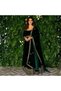 Green Velvet Gown & Dupatta Set - HRT5701 | Green - 2