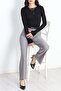 Crew Neck Finger-Looped Viscose Bodysuit - 6