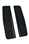 Real Leather Hidden Magnetic Snap Fastener Navy Blue - 3