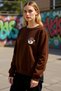 Women's Crew Neck Low Sleeve Embroidered Regular Fit Knitted Sweatshirt Functional Durable Stylish - 3