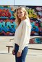 Women's Crew Neck Low Sleeve Regular Fit Knitted Sweatshirt Functional Durable Quality - 2